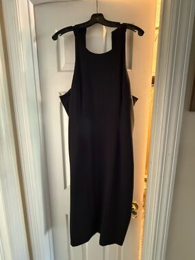 Gianni Bini Black Midi Tank Dress